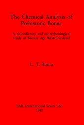 book The Chemical Analysis of Prehistoric Bones: A paleodietary and ecoarcheological study of Bronze Age West-Friesland