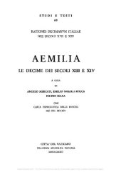 book Rationes decimarum Italiae nei secoli XIII e XIV. Aemilia