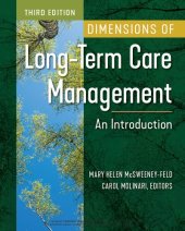 book Dimensions of Long-Term Care Management: An Introduction, Third Edition