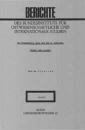 book Die Volksrepublik China nach dem IX. Parteitag: Einheit oder Dissens?