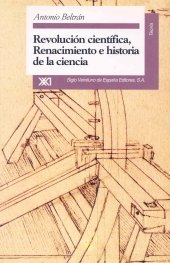 book Revolución científica, Renacimiento e historia de la ciencia (Teoría) (Spanish Edition)