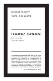 book Schopenhauer Como Educador