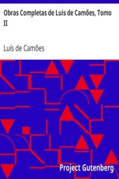 book Obras Completas de Luis de Camões, Tomo II