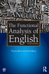 book The Functional Analysis of English: A Hallidayan Approach