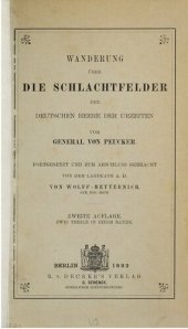 book Die Schlachtfelder der deutschen Heere der Urzeiten