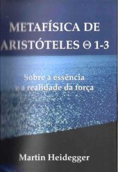 book Metafísica de Aristóteles: sobre a essência e a realidade da força