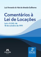 book Comentários à lei de locações