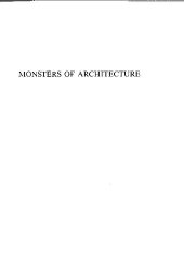 book Monsters of architecture Anthropomorphism in Architectural Theory