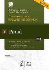 book Série Resumo 1ª Fase OAB - Penal - Vol. 05