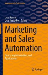 book Marketing and Sales Automation: Basics, Implementation, and Applications