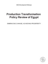 book OECD Development Pathways Production Transformation Policy Review of Egypt Embracing Change, Achieving Prosperity