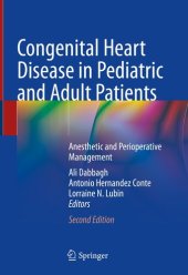 book Congenital Heart Disease in Pediatric and Adult Patients: Anesthetic and Perioperative Management