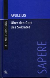 book Apuleius, De deo Socratis - Der Gott des Sokrates