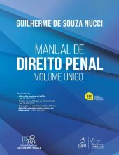 book Manual de Direito Penal Volume Único