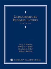 book Unincorporated Business Entities, Vol. casebk, Rel. 5CB