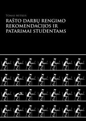 book Rašto darbų rengimo rekomendacijos ir patarimai studentams
