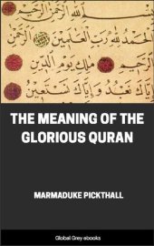 book The Meaning of the Glorious Qur'an