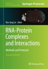 book RNA-Protein Complexes and Interactions: Methods and Protocols (Methods in Molecular Biology, 2666)