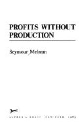 book Profits Without Production