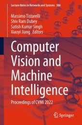 book Computer Vision and Machine Intelligence: Proceedings of CVMI 2022