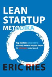 book Lean Startup metodika