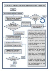 book Flowchart of Human Life on Earth from an Islamic Standpoint