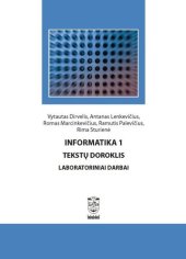 book Informatika 1. Tekstų doroklis. Laboratoriniai darbai