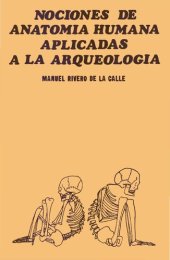 book Nociones de Anatomía Humana aplicadas a la Arqueología