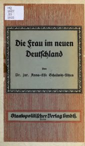 book Die Frauen im neuen Deutschland