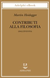 book Contributi alla filosofia (Dall'evento)