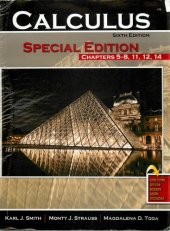 book Calculus: Special Edition Chapters 5-8, 11, 12, 14