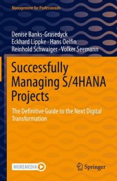 book Successfully Managing S/4HANA Projects: The Definitive Guide to the Next Digital Transformation