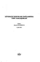 book GÜVENLİK SORUNLARI BAGLAMINDA YENİ YAKLAŞIMLAR