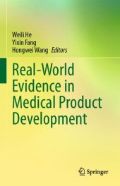 book Real-World Evidence in Medical Product Development