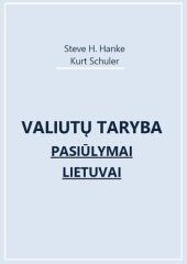 book Valiutų taryba. Pasiūlymai Lietuvai