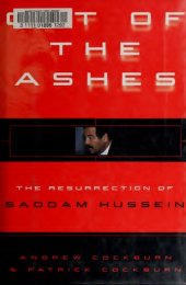 book Out of the Ashes: The Resurrection of Saddam Hussein