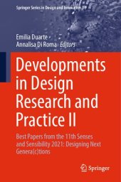 book Developments in Design Research and Practice II: Best Papers from the 11th Senses and Sensibility 2021: Designing Next Genera(c)tions