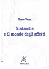 book Nietzsche e il mondo degli affetti