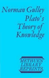 book Plato's Theory of Knowledge