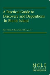 book A Practical Guide to Discovery & Depositions in Rhode Island