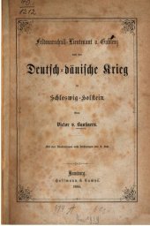 book Feldmarschall-Lieutenant v. Gablenz und der Deutsch-Dänische Krieg in Schleswig-Holstein