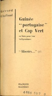 book Guinée "portugaise" et Cap Vert en lutte pour leur indépendance