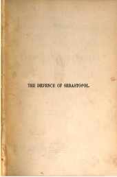 book General Todleben's History ofthe Defence of Sebastopol 1854-5. A Review