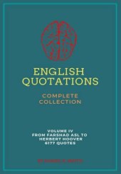 book English Quotations Complete Collection Volume IV