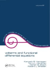 book Volterra and Functional Differential Equations