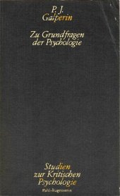 book Zu Grundfragen der Psychologie