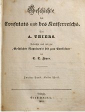 book Geschichte des Consulats und Kaiserreichs ; mit der "Geschichte Napoleons bis zum Consulate"