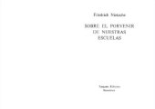 book Sobre el porvenir de nuestras escuelas