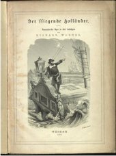 book Der fliegende Holländer ; romantische Oper in drei Aufzügen [Libretto]