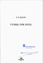 book Fysikk for bygg